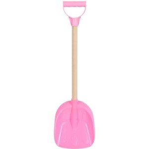 Kids 25'' Snow Shovel Toy - Pink D-Grip Handle
