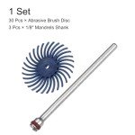 30pcs Radial Bristle Disc Set for Polishing