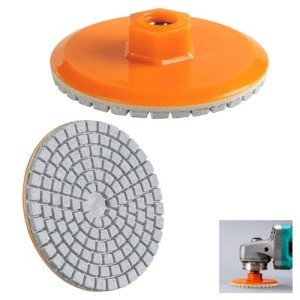 2 Pack 3-Inch Diamond Polishing Pads for Grinders