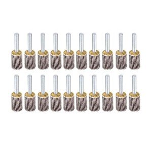 16mm Abrasive Flap Wheels 80 Grit - 20 Pack