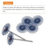 30pcs Radial Bristle Disc Set for Polishing