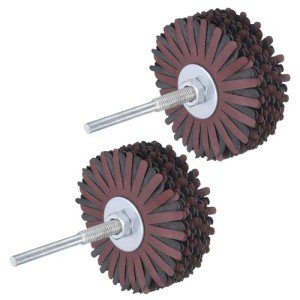 2-Pack 400 Grit Flap Wheel Sanding Discs