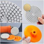 Diamond Polishing Pads 3” for Angle Grinder