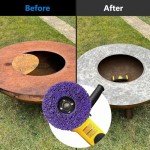 10PCS Angle Grinder Strip Discs for Metal Cleaning