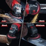 Revvstark 4.5-Inch Mixed Grit Flap Discs (40 Pack)