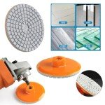 Diamond Polishing Pads 3” for Angle Grinder