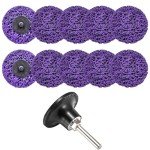 Laexepelle Quick Sanding Strip Discs - 10 Pack