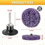 Laexepelle Quick Sanding Strip Discs - 10 Pack