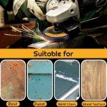 6-Pack 4.5" Strip Discs for Angle Grinder