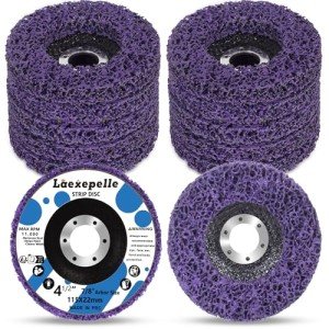 10-Pack Angle Grinder Stripping Wheels for Paint Removal