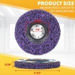 10-Pack Angle Grinder Stripping Wheel Discs