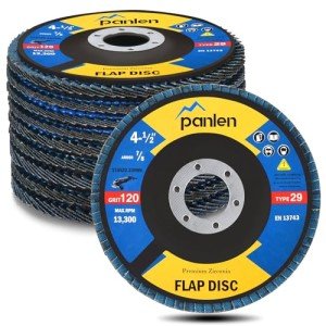 Panlen 4-1/2" Zirconia Flap Discs - 10 Pack