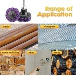 Laexepelle Quick Sanding Strip Discs - 10 Pack