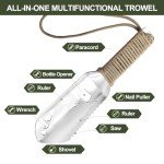 Ultralight Aluminum Camping Shovels - Set of 2