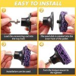 Laexepelle Quick Sanding Strip Discs - 10 Pack