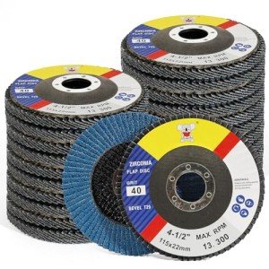 20 Pack Zirconia Flap Discs for Angle Grinder