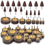 48-Piece Abrasive Flap Wheel Sander Set