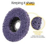 6-Pack 4.5" Angle Grinder Strip Discs