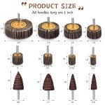 48-Piece Abrasive Flap Wheel Sander Set
