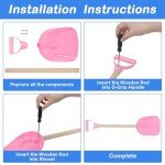 Kids 25" Pink Snow Shovel Toy for Winter Fun