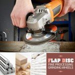 40 PCS 4.5" Flap Discs for Angle Grinder