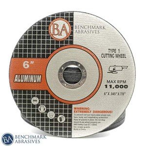 6" Aluminum Cutting Wheel for Angle Grinders - 250 Pack