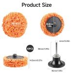 31-Piece Paint Removal Strip Discs for Drills