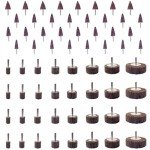 64-Piece Abrasive Flap Wheel Sander Set