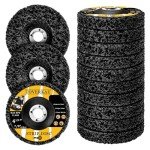 10 Pack 4.5" Angle Grinder Strip Discs