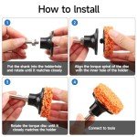 31-Piece Paint Removal Strip Discs for Drills