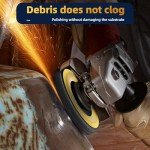 10 Pack 4.5" Angle Grinder Strip Discs