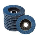 10-Pack 4.5" High Density Zirconia Flap Discs