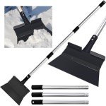 54-Inch Adjustable Snow and Garden Shovel