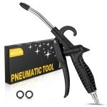 High Flow Air Blow Gun with Rubber Guard