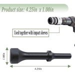 4-Inch Pneumatic Hammer Bits for Ingersoll Tools