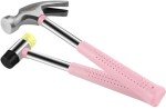 Pink Mini Hammer Set: Claw & Rubber Mallet
