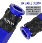 YOTOO 3-Way Air Splitter with Quick Connects