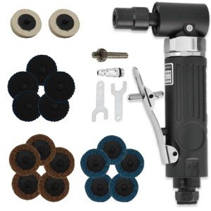 1/4 Inch Angle Air Die Grinder with Discs