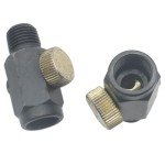 Adjustable Brass In-Line Air Flow Regulators (2 Pcs)