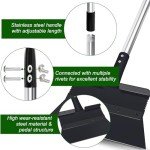 54-Inch Adjustable Snow and Garden Shovel