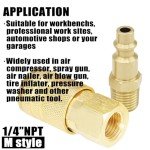 Universal Air Hose Fittings Kit - 5 Pieces