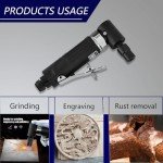 1/4 Inch Angle Air Die Grinder with Sanding Discs