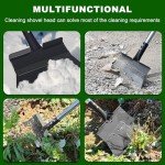 54-Inch Adjustable Snow and Garden Shovel
