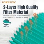 HEPA Filters for Craftsman Wet/Dry Vacs - 4PK
