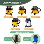 12 Pack Replacement Vacuum Bags for DEWALT Shop Vacs