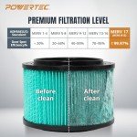HEPA Filters for Craftsman Wet/Dry Vacs - 4PK