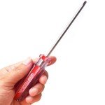 4-Piece Square Head Screwdriver Set with Magnetic Tips