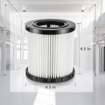 DeWalt DCV5801H/DCV581H HEPA Vacuum Filter 2-Pack