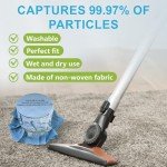 Audvln 8-Pack Reusable Shop Vac Disc Filters