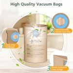 12 Pack Replacement Vacuum Bags for DEWALT Shop Vacs